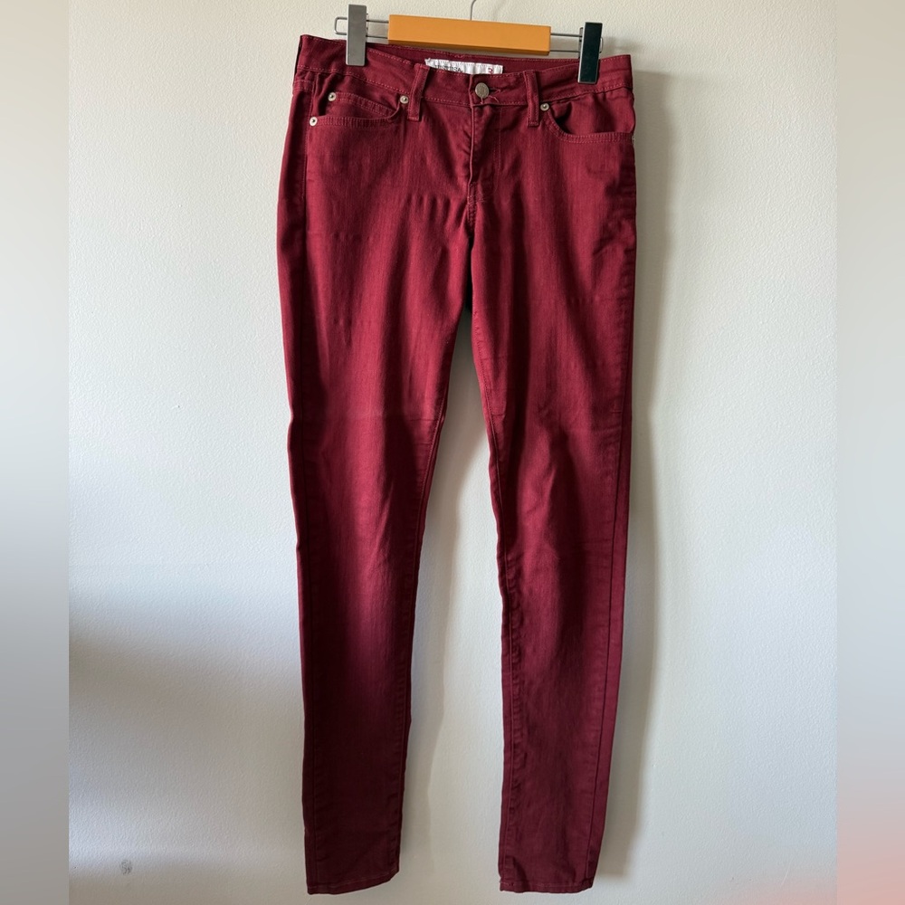 Just USA Burgundy Jeans